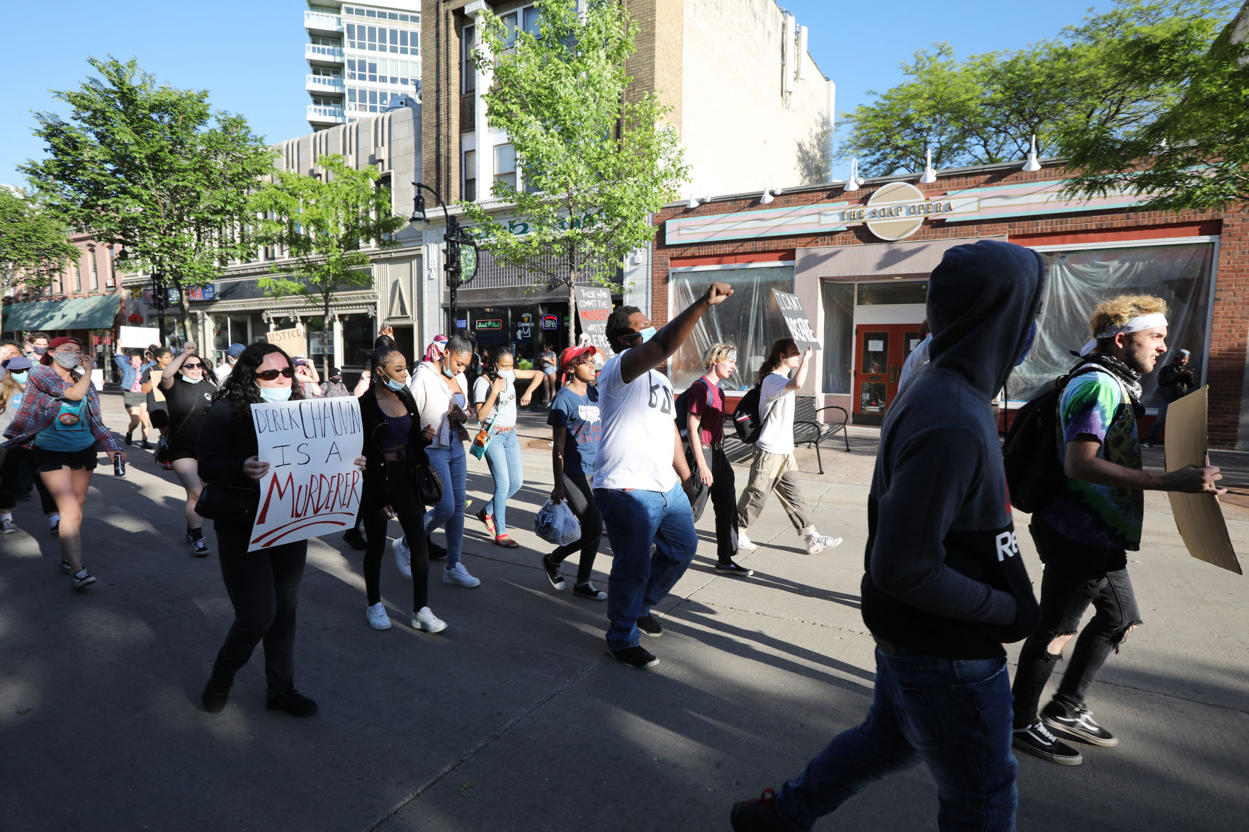 Second night of protests in Madison